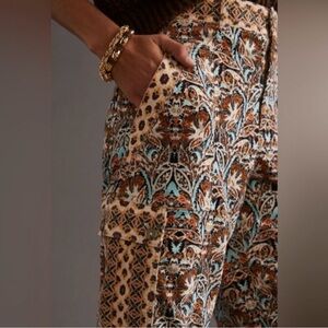 Anthropologie Corduroy Barrel Pants 8